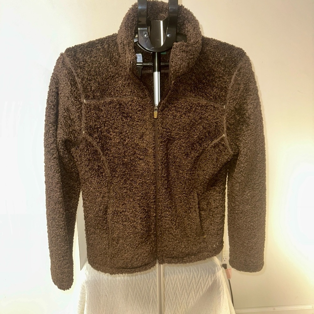 L.L. Bean Chocolate Teddy Jacket